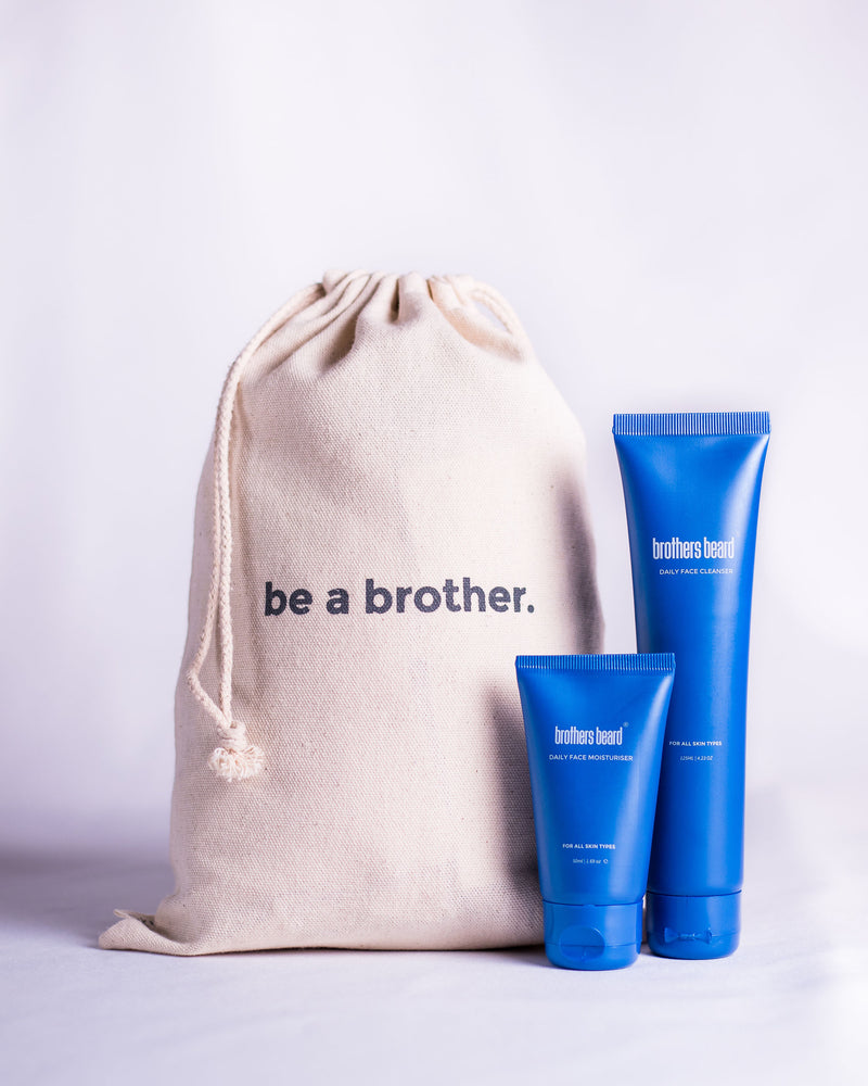 facial cleanser & moisturiser combo